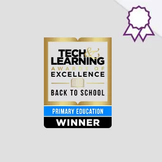 tech and learning awards of excellence back to school primary education winner badge