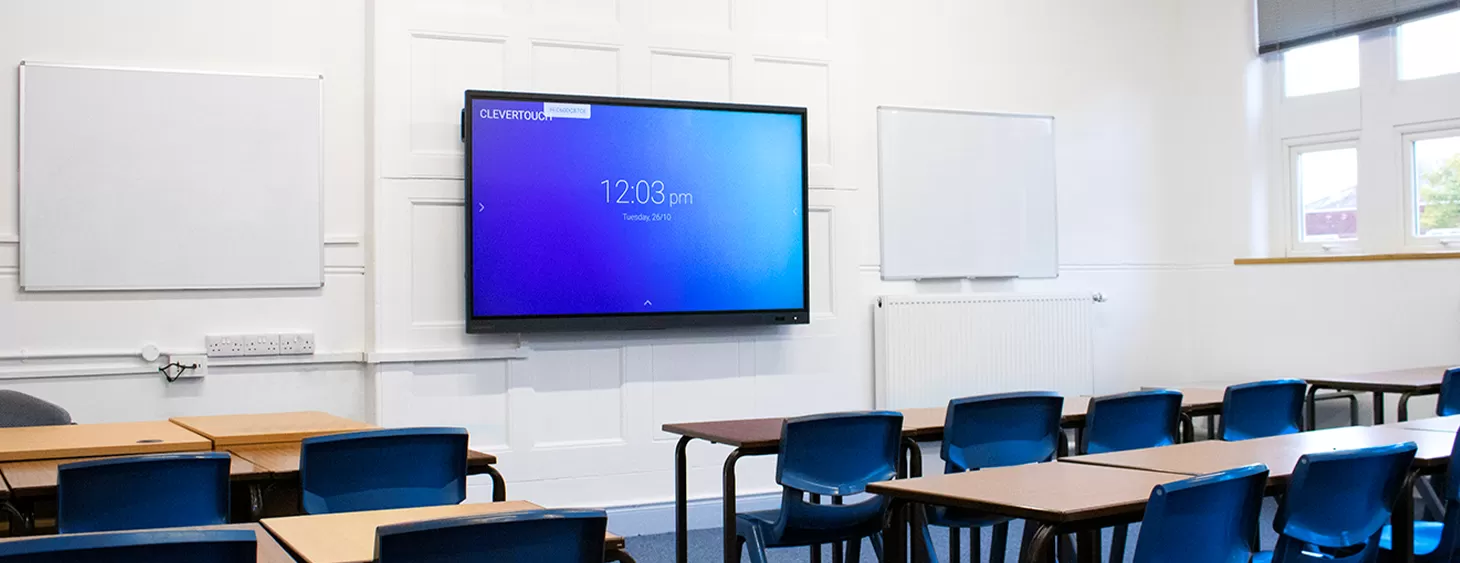 Clevertouch IMPACT in a classroom