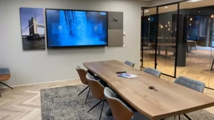 medium sized meeting room with a UX Pro 2