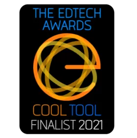 the edtech awards cool tool finalist 2021 badge